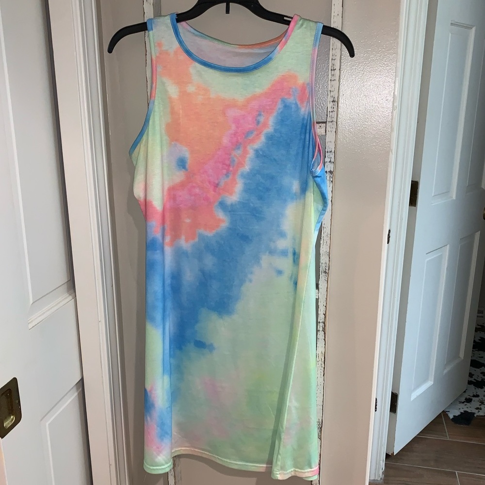 Women’s tie dye dress